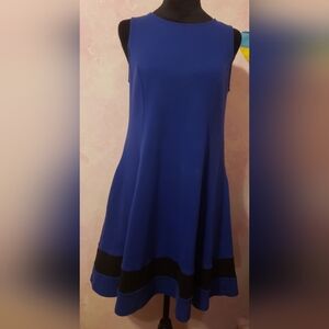 Elegant Blue Women's Dress